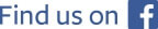 Find Us On Facebook
