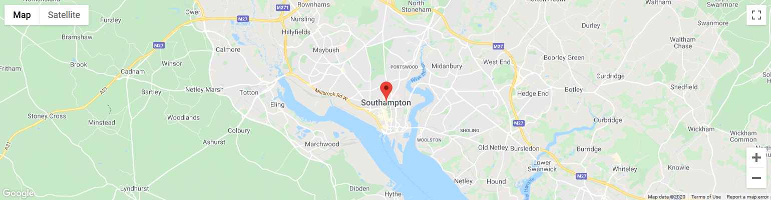 Southampton map Southampton map